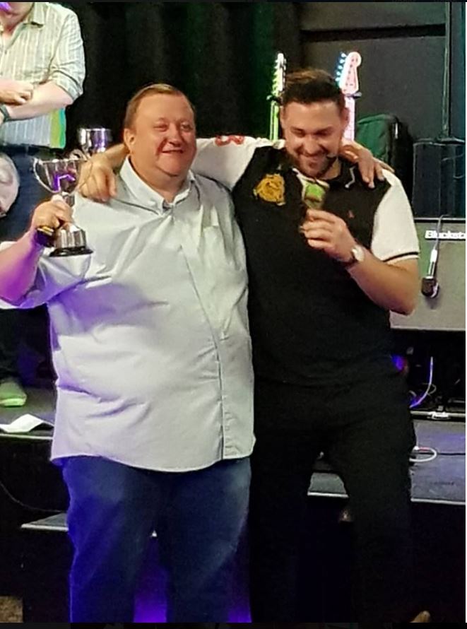 Andy Stewart and Kev Ford - Glenn - Pairs Handicap Champions